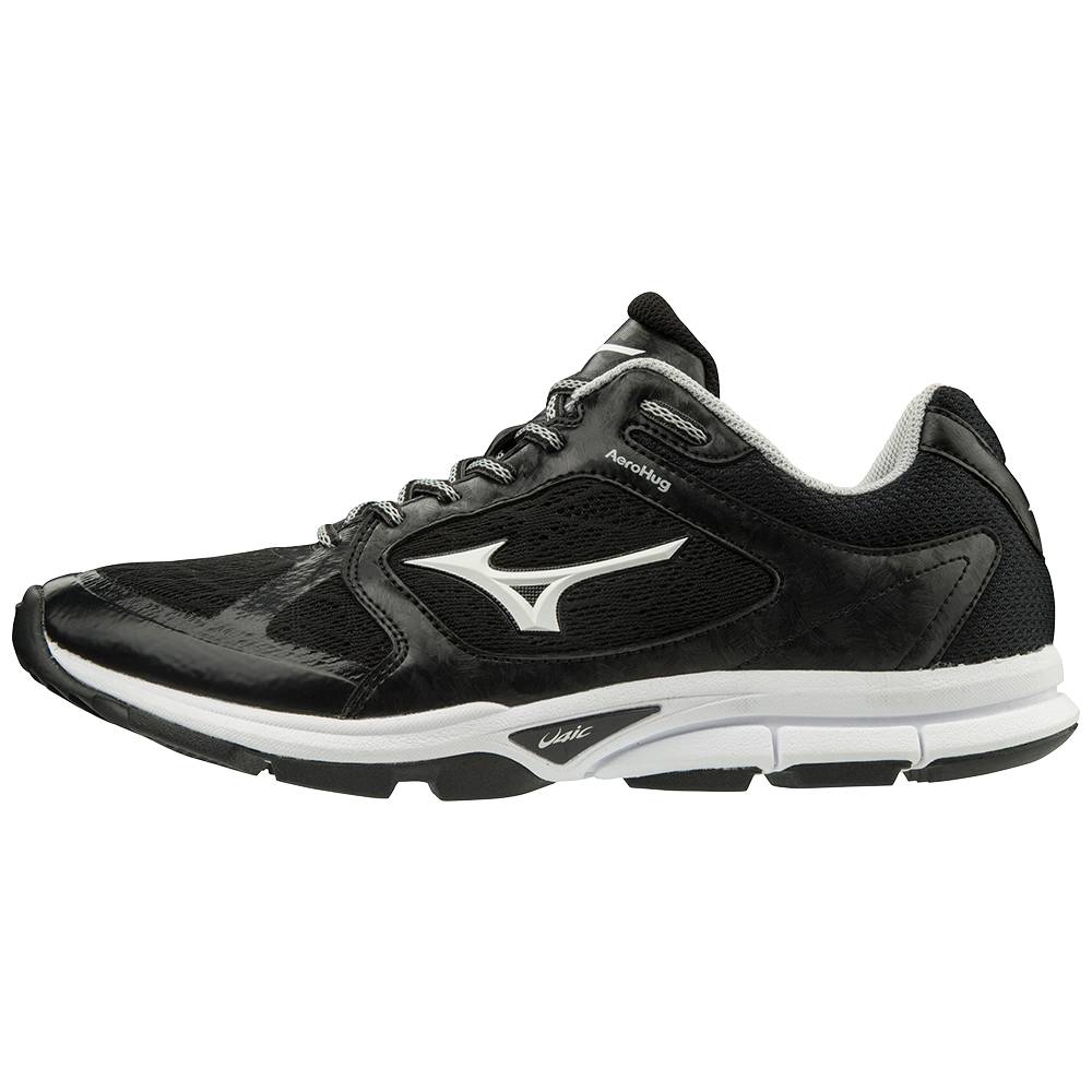 Zapatillas Beisbol Mizuno Utility Hombre Negras/Blancas España RGPL-90768